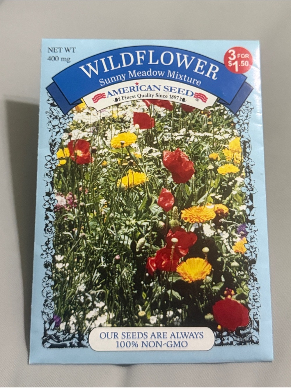 Wildflowers Sunny Meadow Mixture